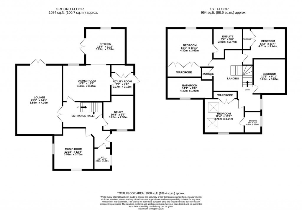 Floorplans For Cricketers Green, Weldon, Corby