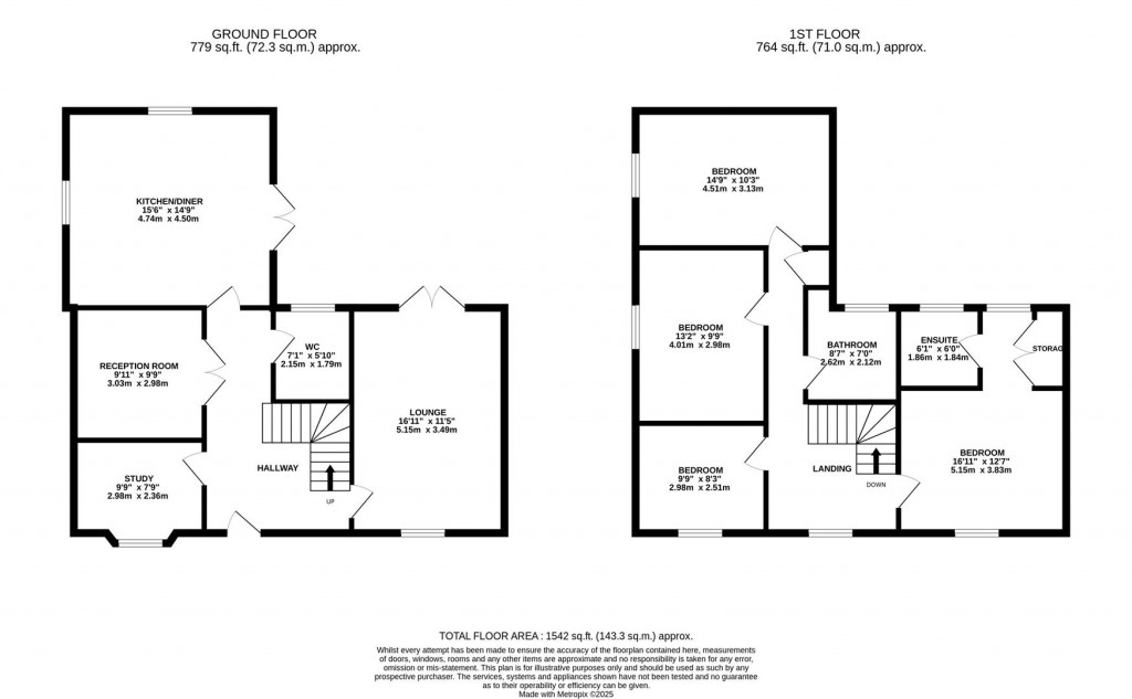 Floorplans For Windermere Drive, Corby