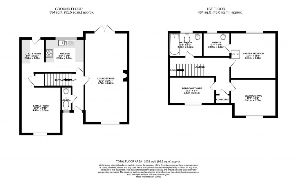 Floorplans For Hatfield Close, Wellingborough