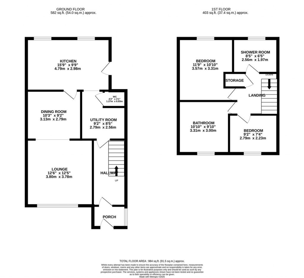 Floorplans For Henshaw Road, Wellingborough