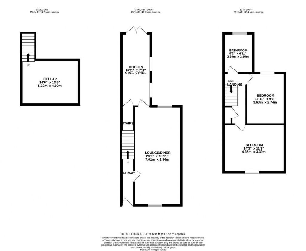 Floorplans For Wilby Street, Northampton