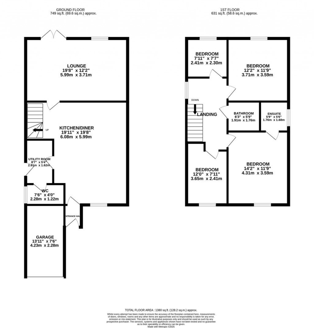 Floorplans For Appletree Gardens, Harborough Road, Northampton
