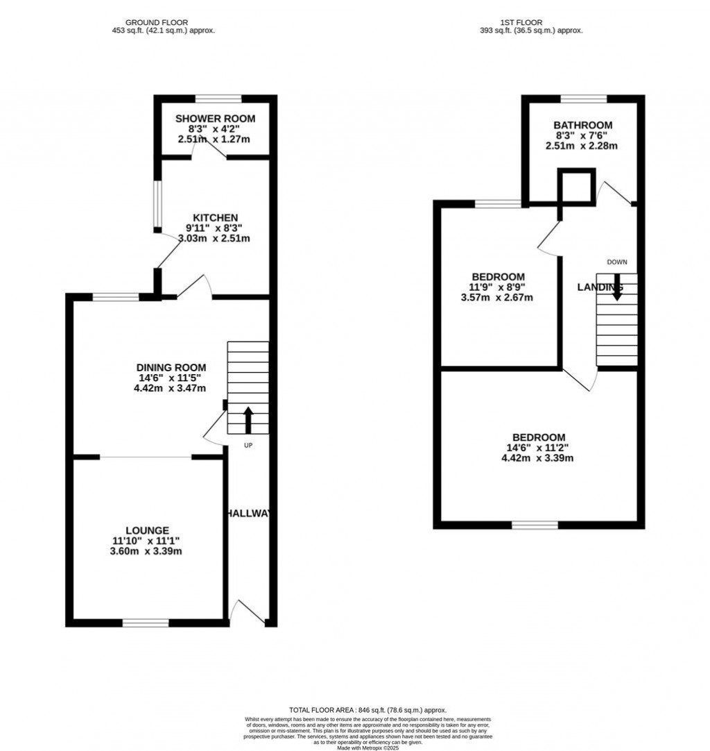 Floorplans For Digby Street, Kettering