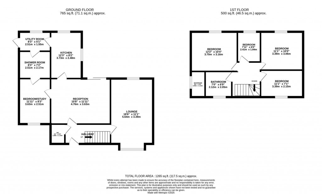 Floorplans For Barnwell Gardens, Wellingborough