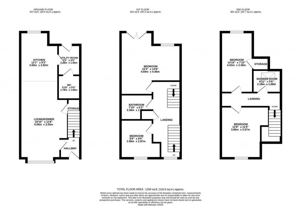 Floorplans For Barra Walk, Corby