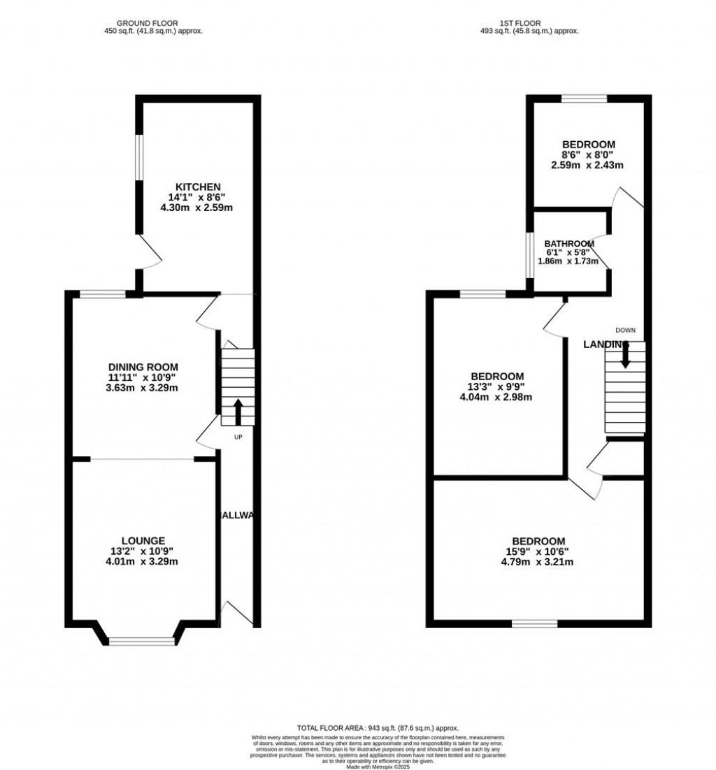 Floorplans For Rushton Road, Desborough