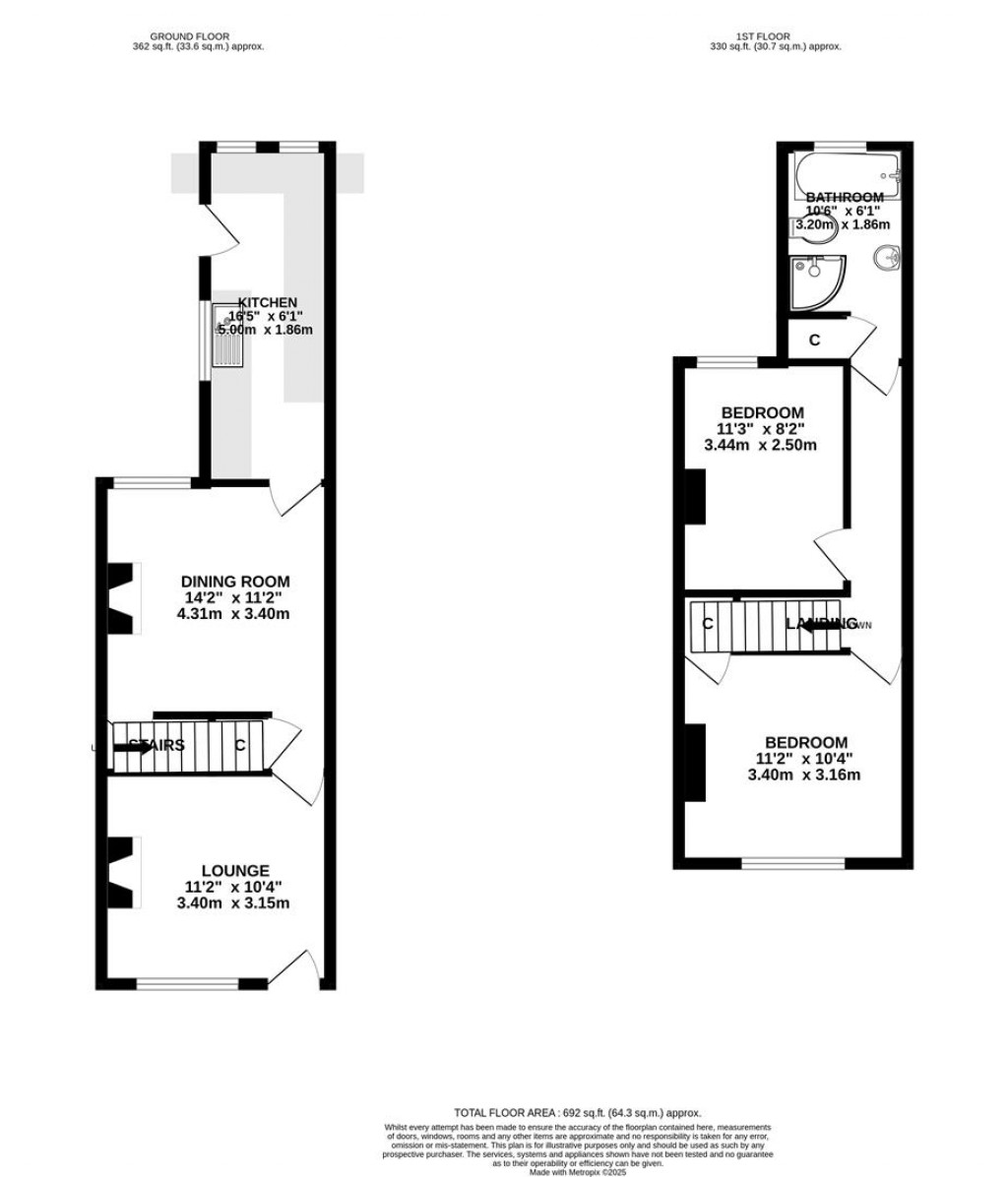 Floorplans For Rushes Lane, Lubenham, Market Harborough