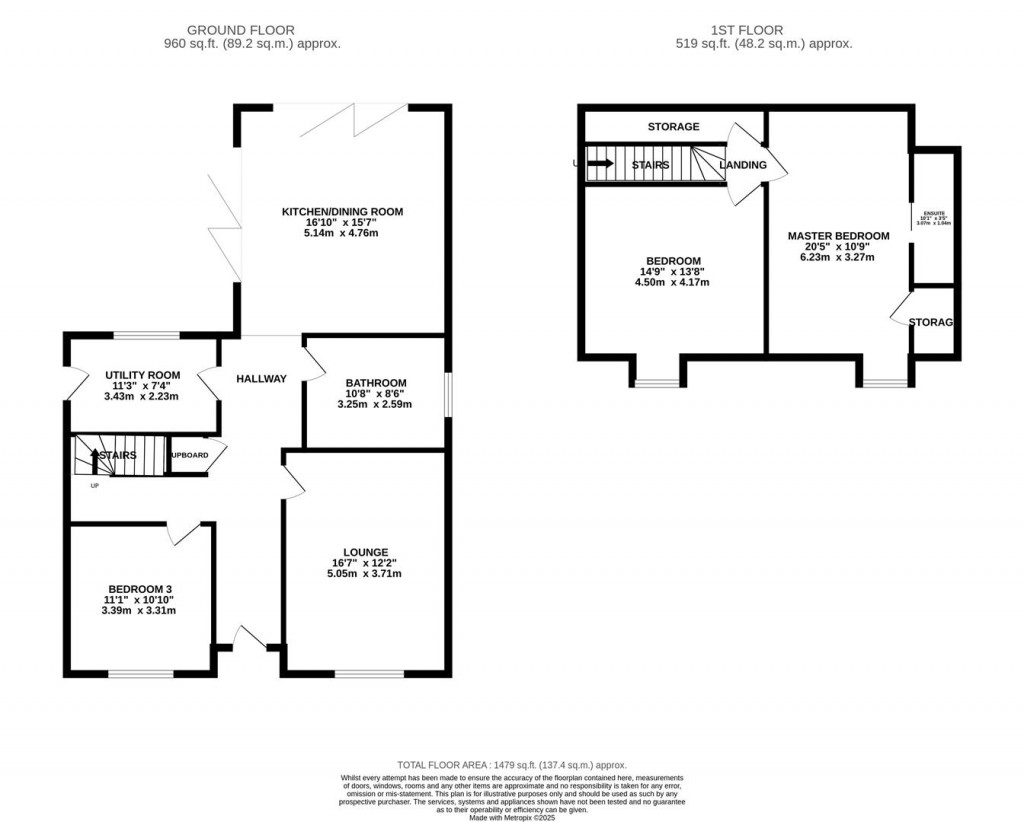 Floorplans For Sawpit Lane, Great Easton