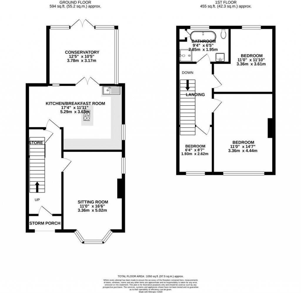 Floorplans For Lawson Street, Kettering