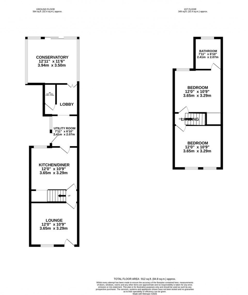 Floorplans For London Road, Wellingborough