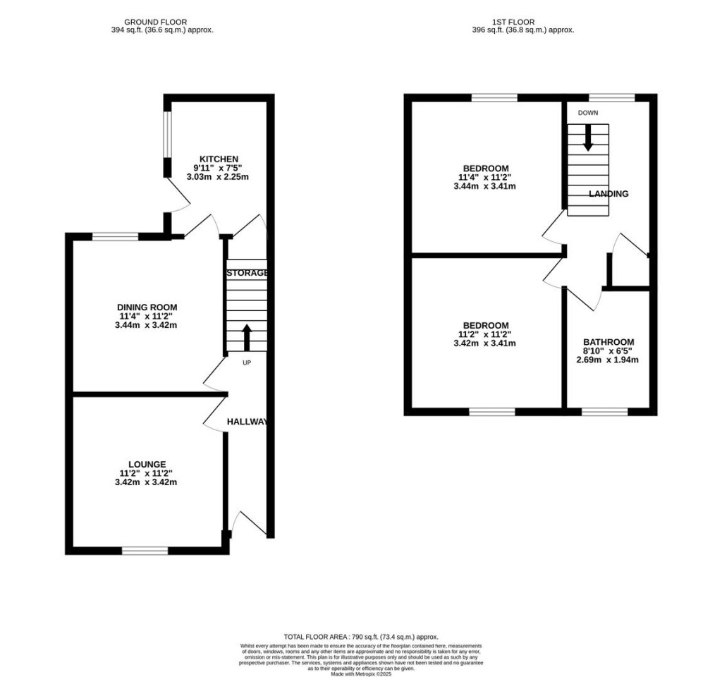 Floorplans For Harcourt Street, Kettering
