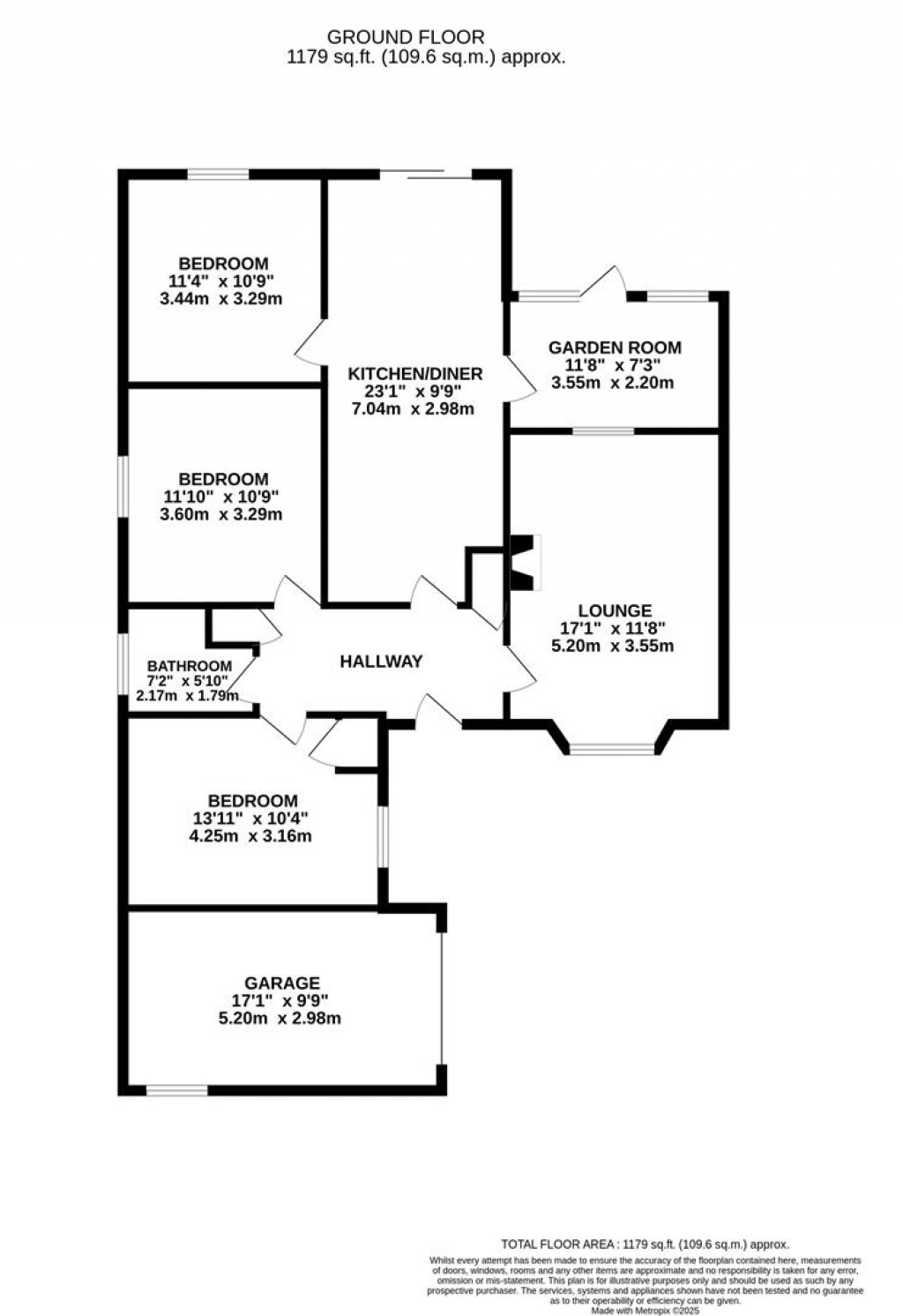 Floorplans For Lumbertubs Lane, Northampton