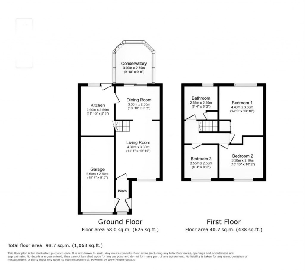 Floorplans For Lindisfarne Drive, Kettering