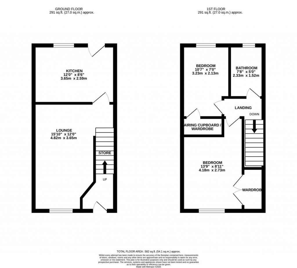 Floorplans For St. Vincents Avenue, Kettering