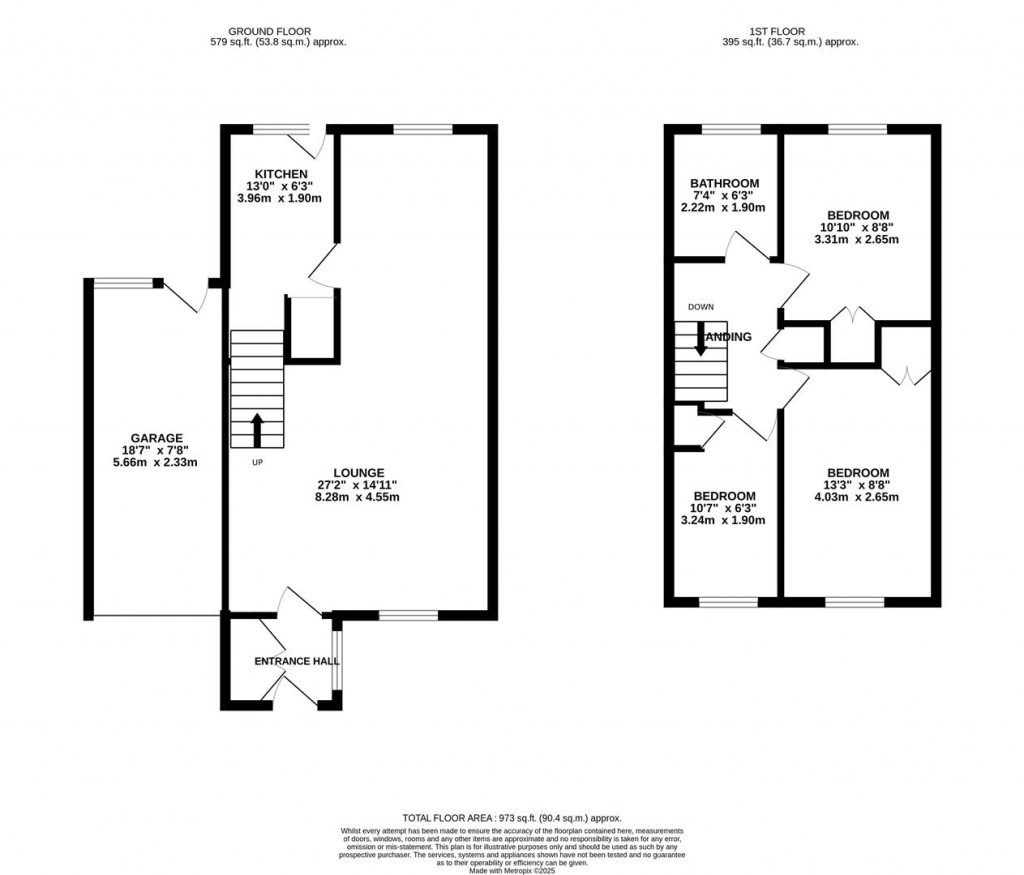 Floorplans For Linden Avenue, Higham Ferrers