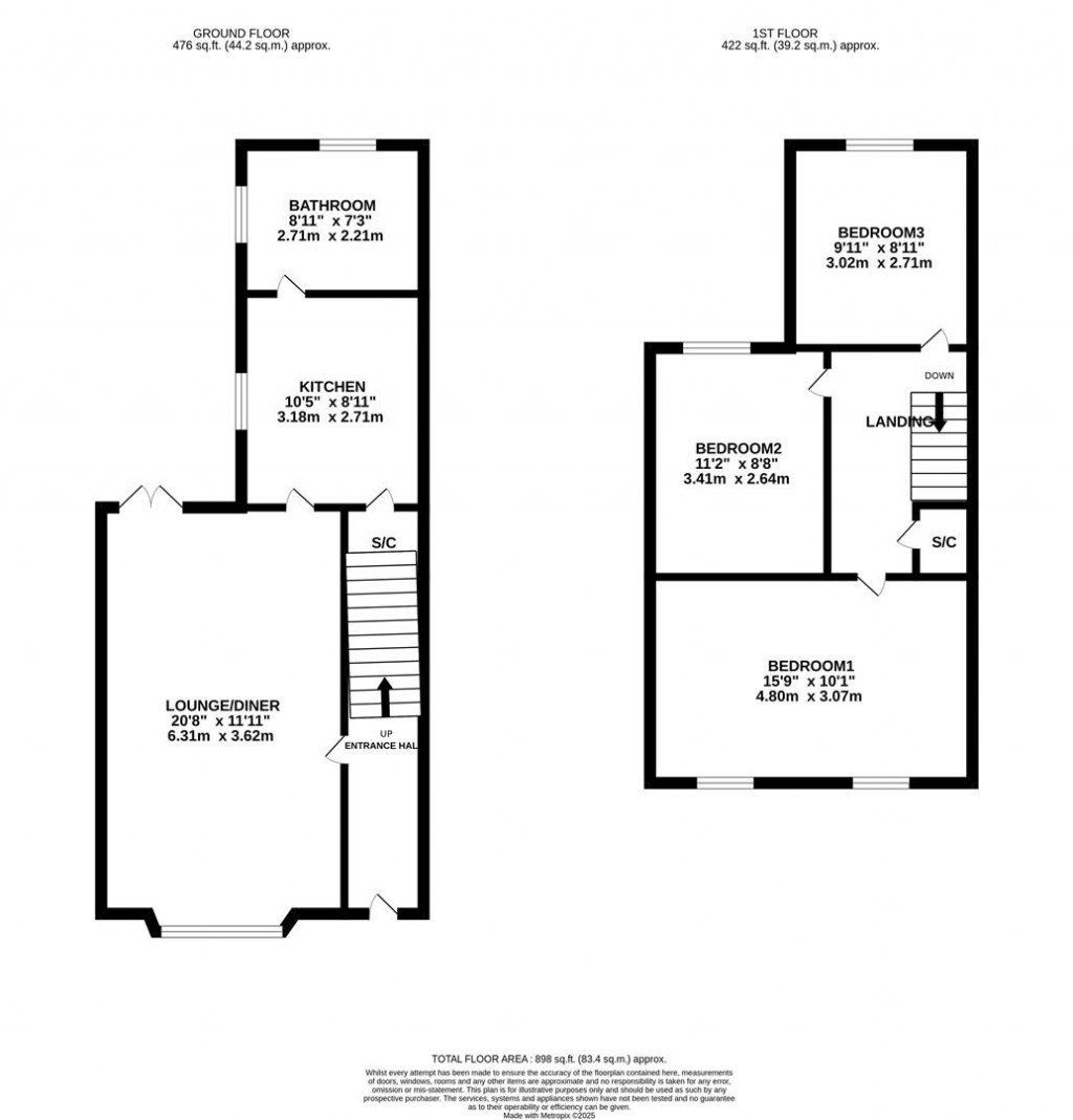 Floorplans For Spencer Road, Rushden