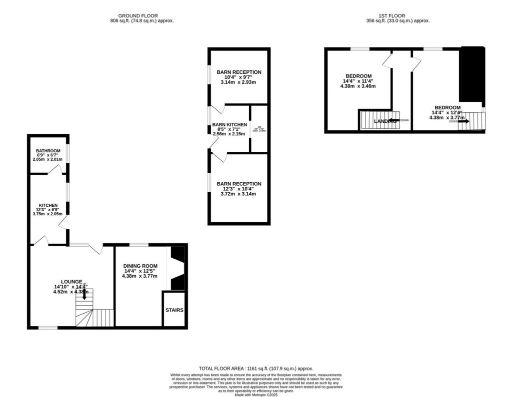 Floorplans For Main Street, Sudborough, Kettering
