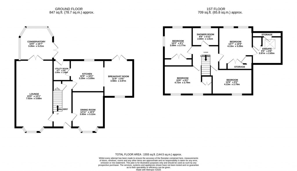 Floorplans For Medbourne Road, Slawston, Market Harborough