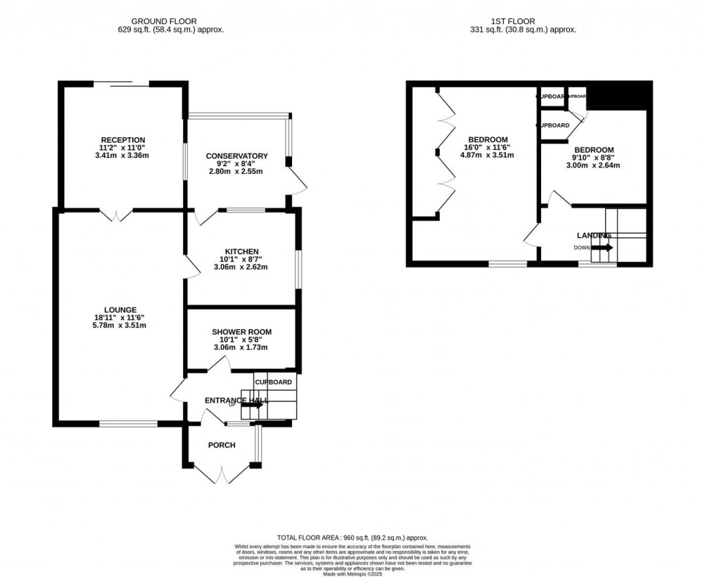 Floorplans For Essex Gardens, Market Harborough