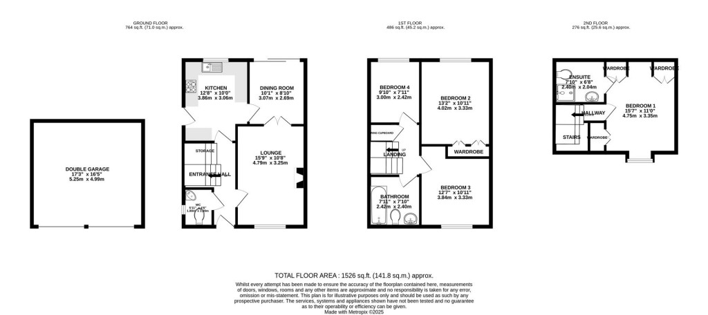 Floorplans For Batsmans Drive, Rushden