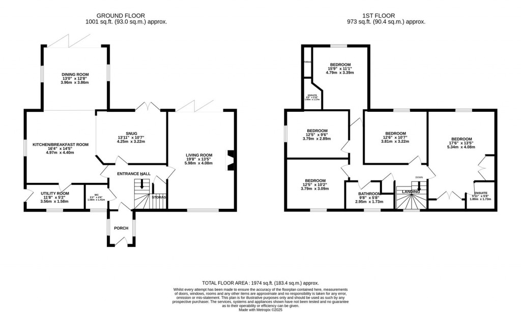 Floorplans For Avenue Farm Close, Gretton