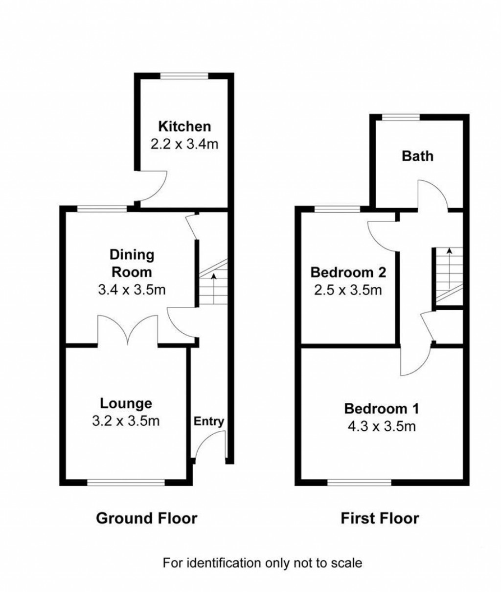 Floorplans For Edmund Street, Kettering