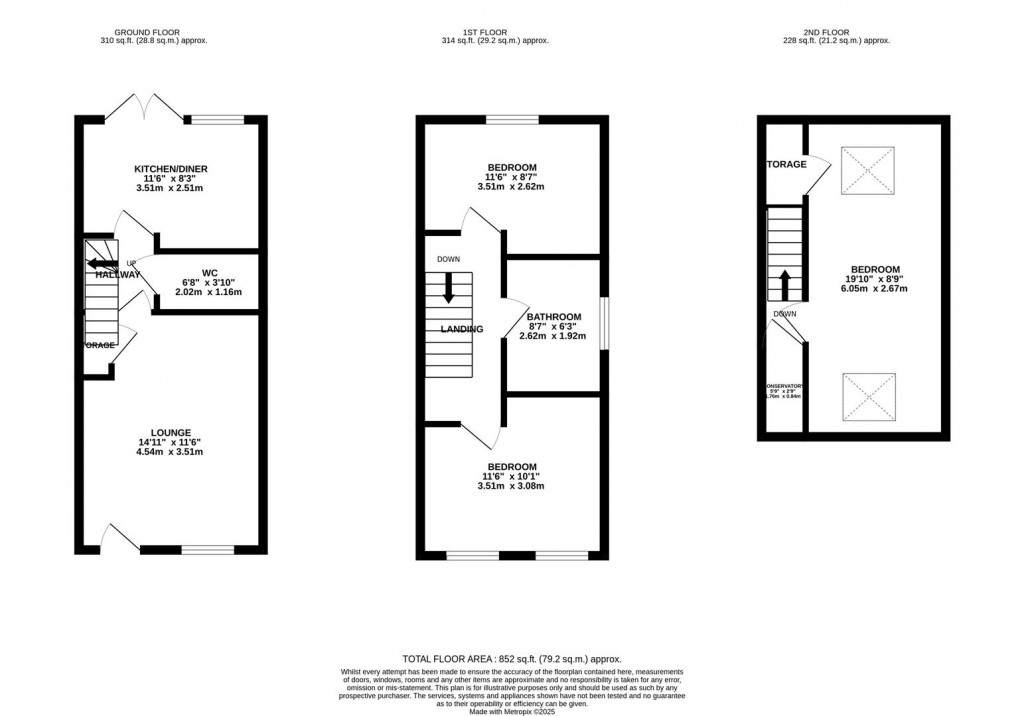 Floorplans For Airfield Way, Weldon, Corby
