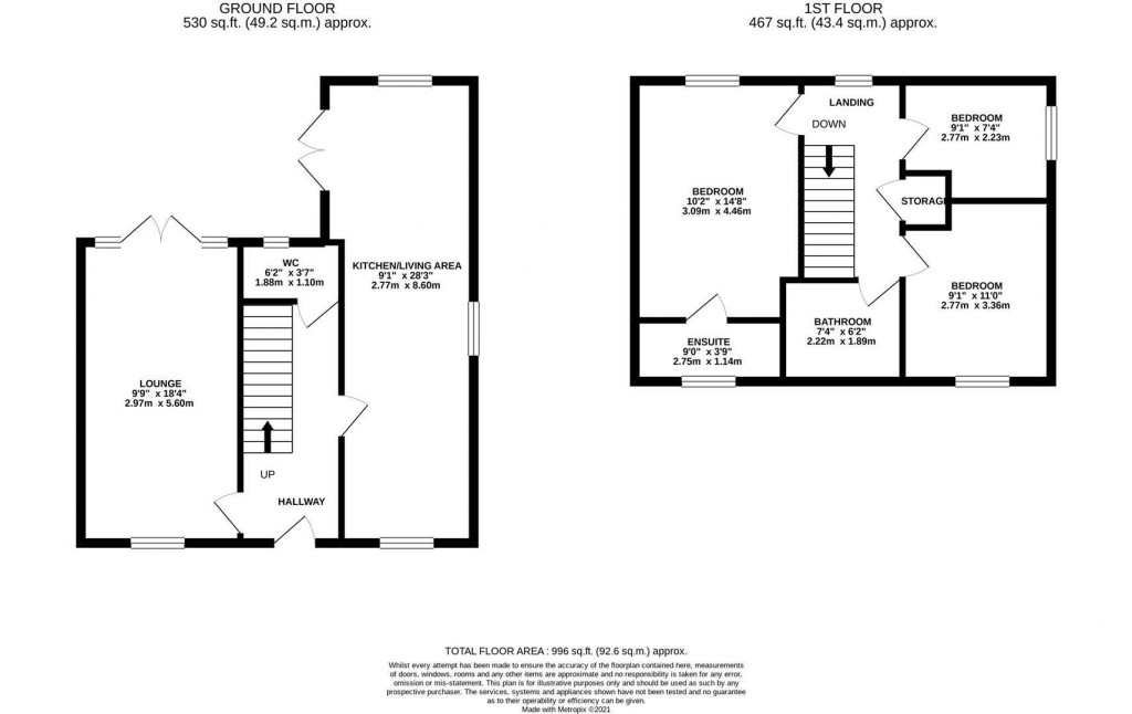 Floorplans For Pianoforte Road, Roade, Northampton