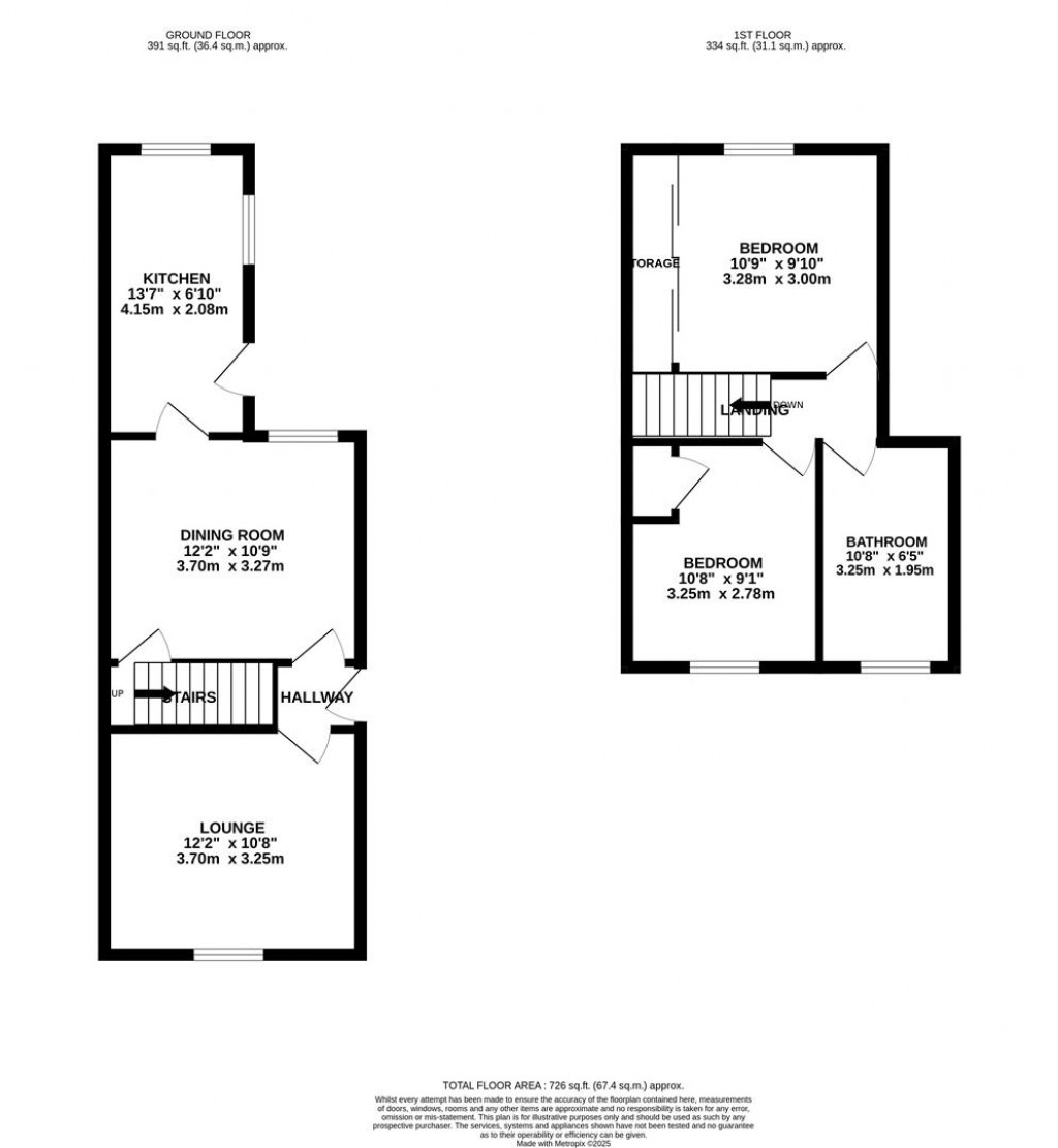 Floorplans For Regent Street, Kettering