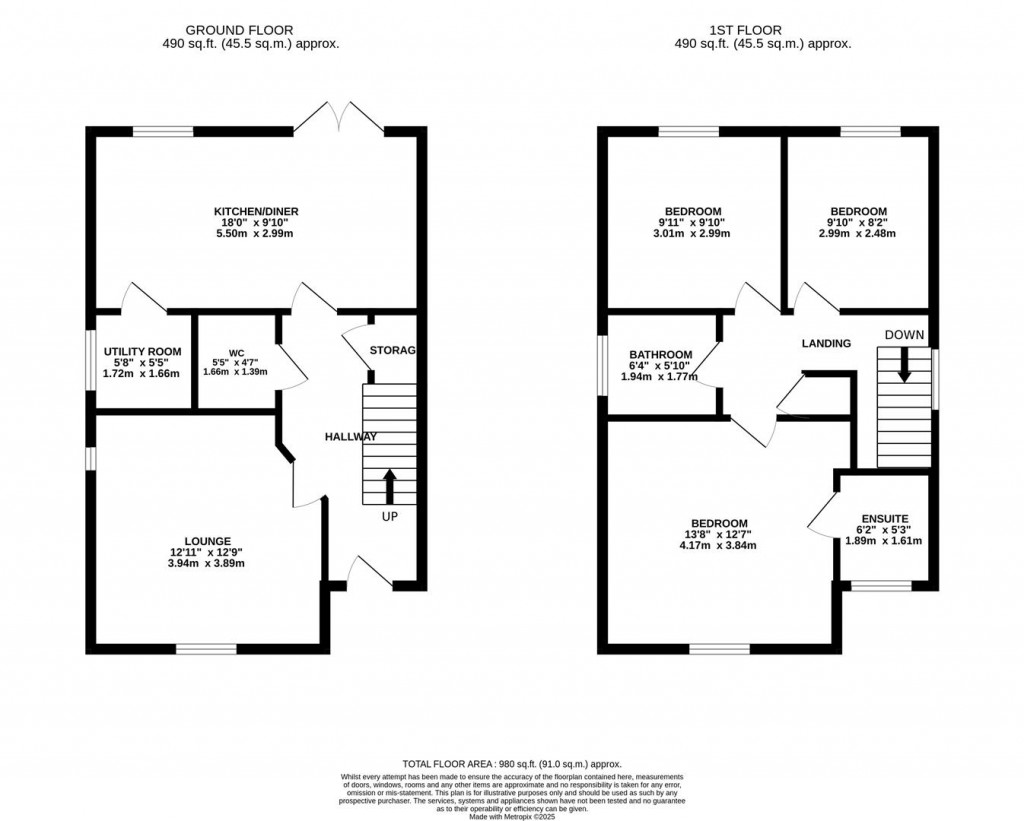 Floorplans For Knollys Meadow, Wellingborough