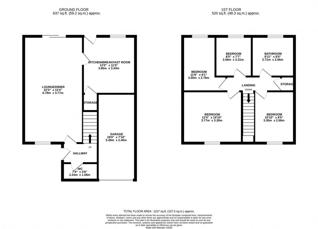 Floorplans For Roman Way, Raunds