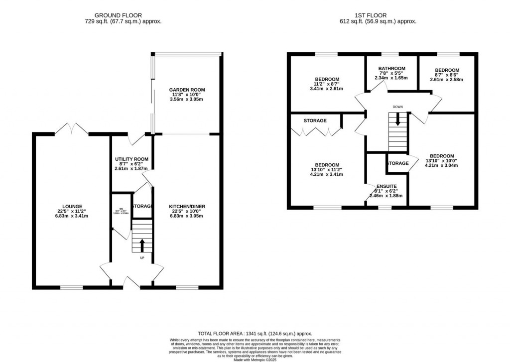 Floorplans For Livingstone Road, Corby