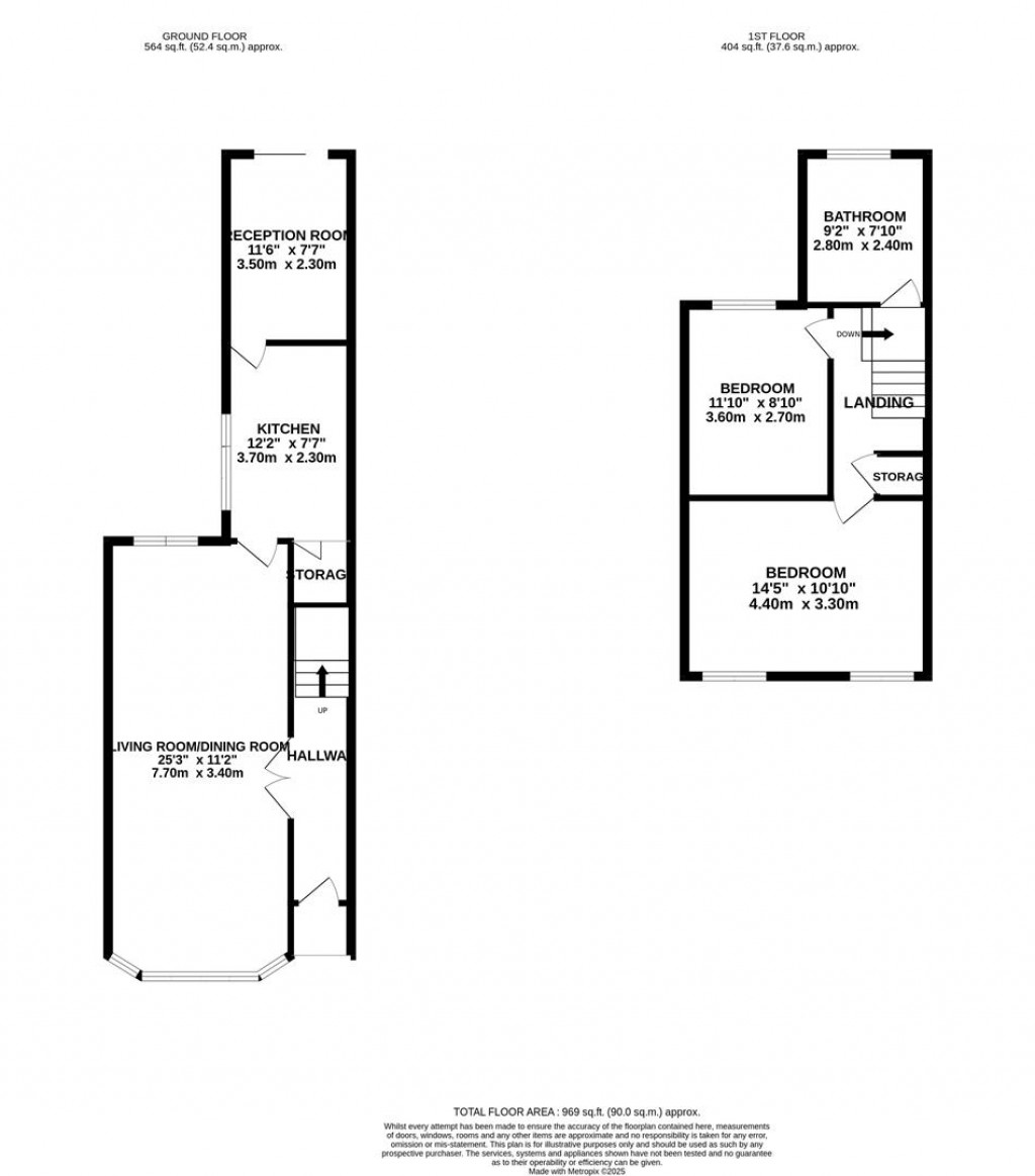 Floorplans For Roundhill Road, Kettering