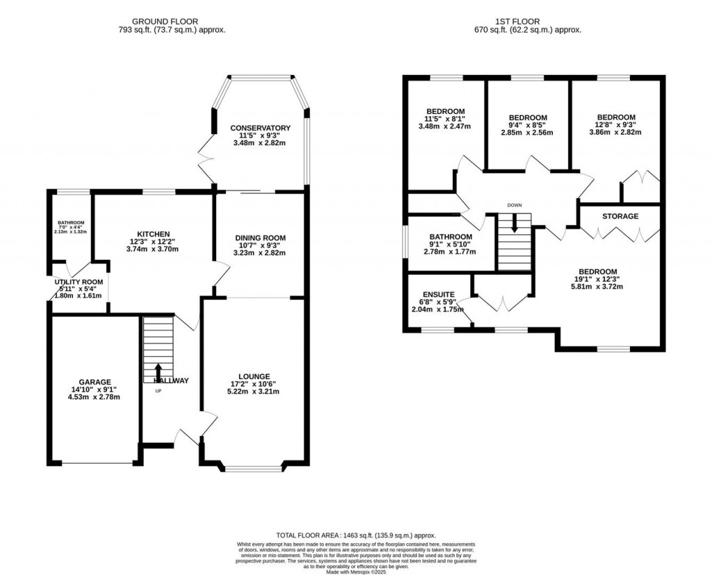 Floorplans For The Rookery, Northampton