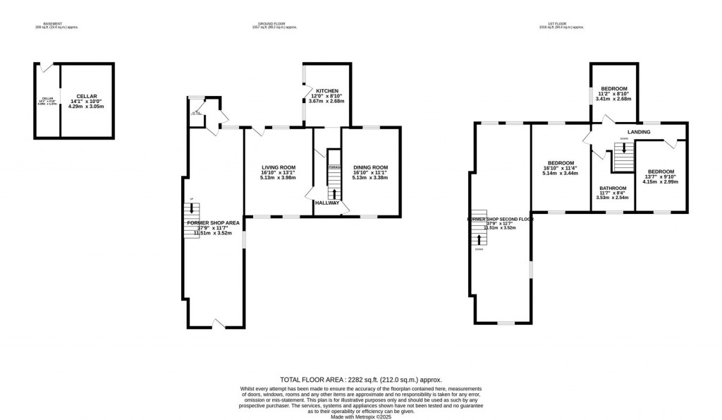Floorplans For Church Street, Finedon, Wellingborough