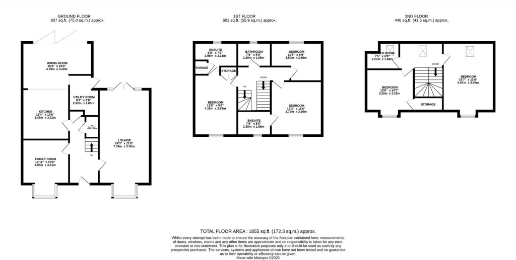 Floorplans For Sulgrave Street, Barton Seagrave, Kettering