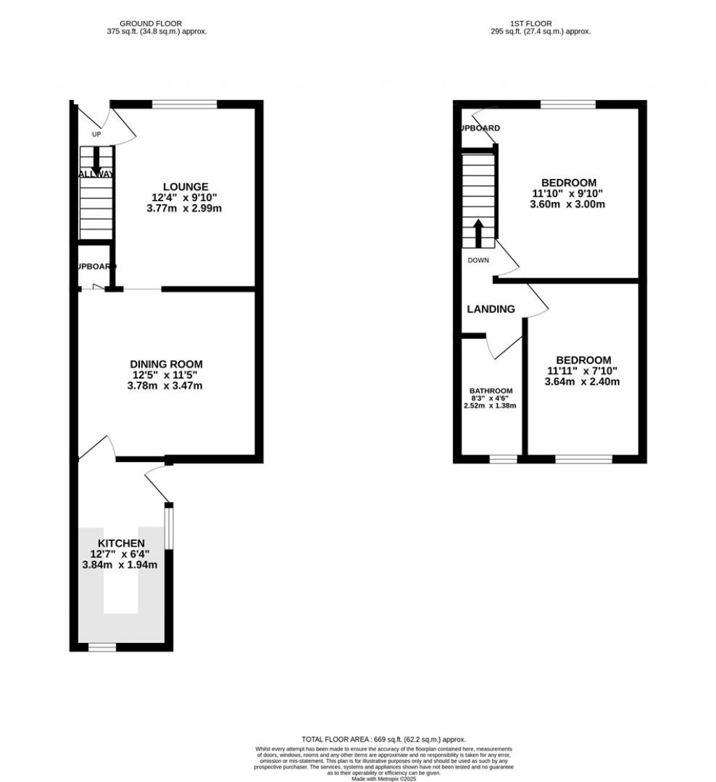 Floorplans For Coronation Avenue, Rothwell