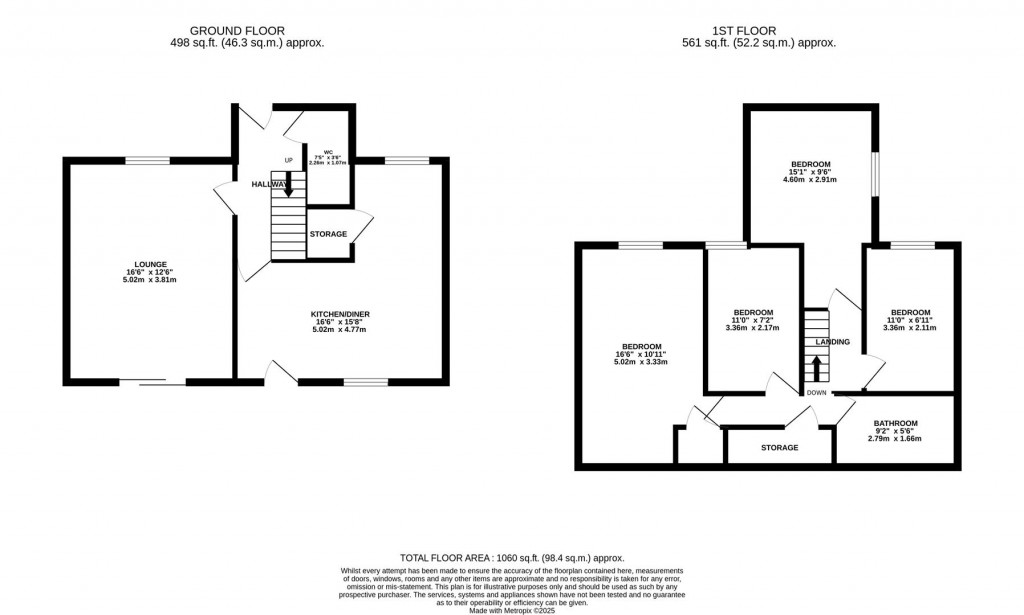 Floorplans For Kensington Walk, Corby