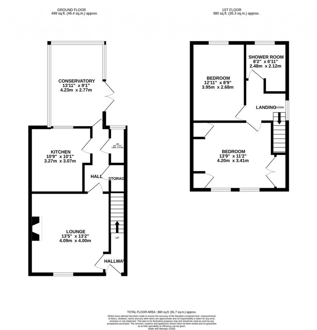 Floorplans For Butts Road, Raunds
