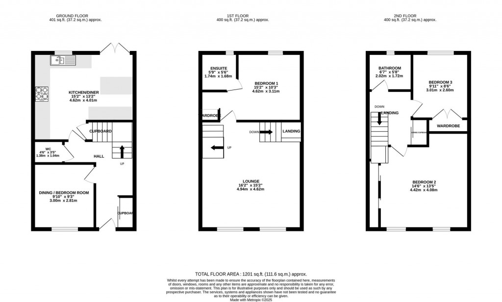 Floorplans For Poreham Road, Thrapston