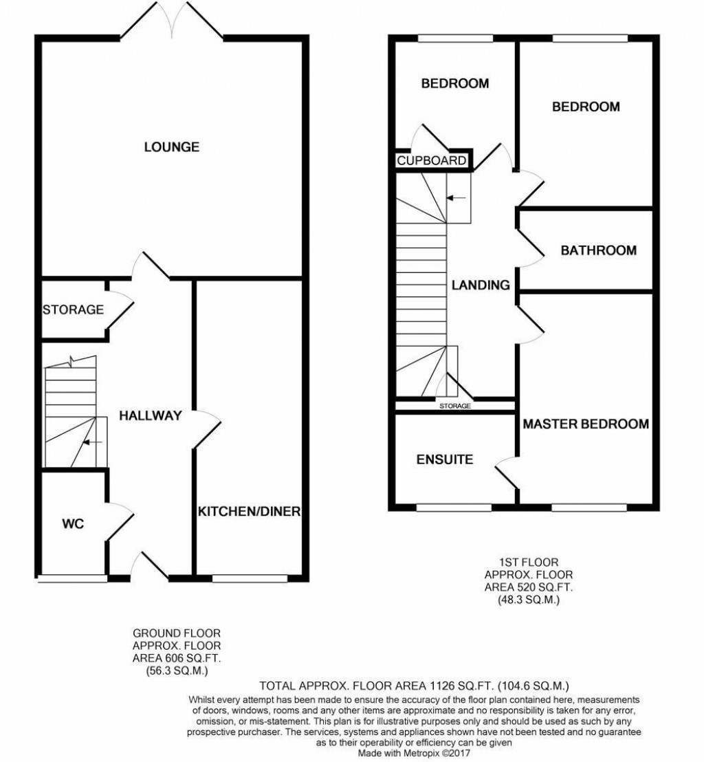 Floorplans For Chichele Street, Higham Ferrers