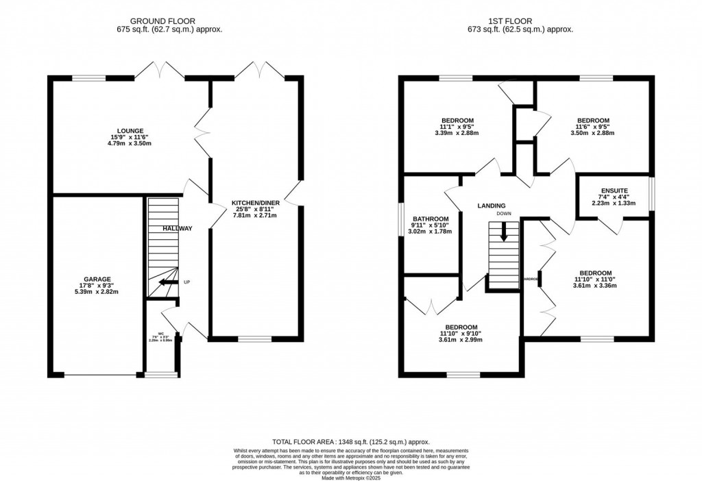 Floorplans For Chamberlain Way, Raunds