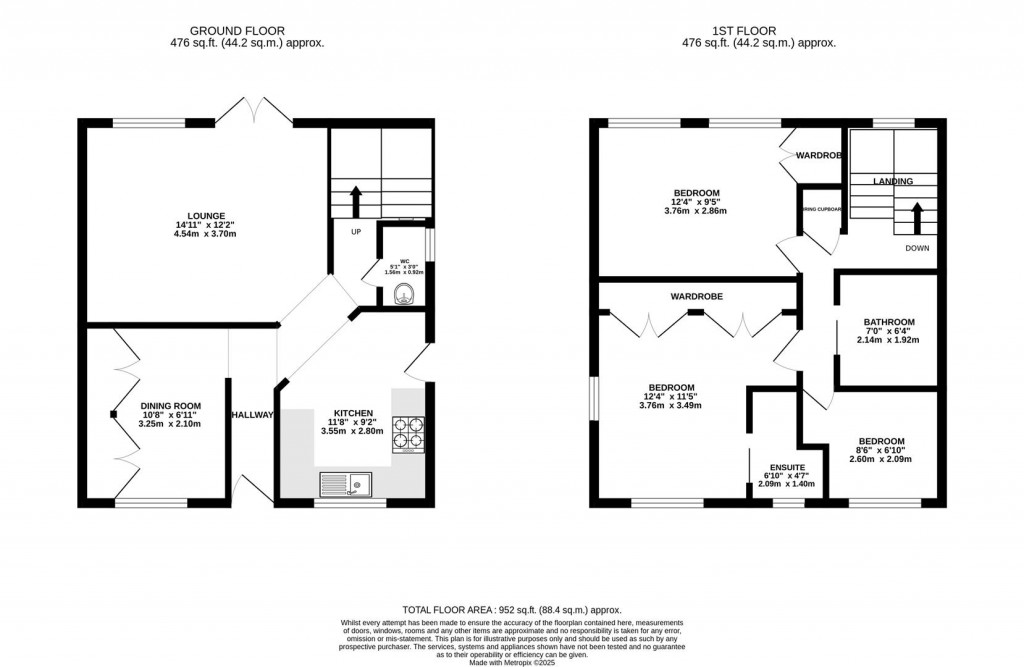 Floorplans For Maye Dicks Road, Rushden