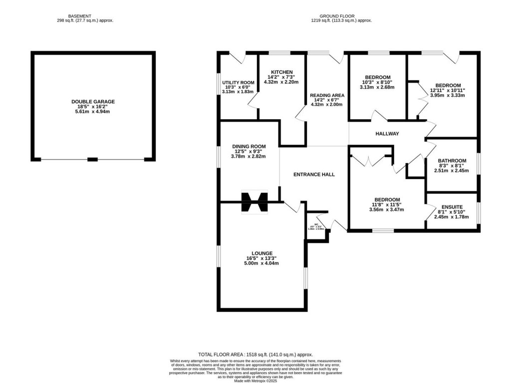 Floorplans For Manor Close, Claybrooke Magna, Lutterworth