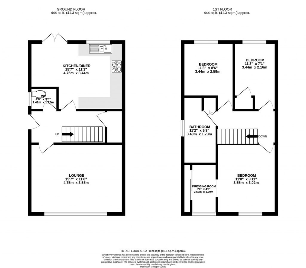 Floorplans For Melloway Road, Rushden