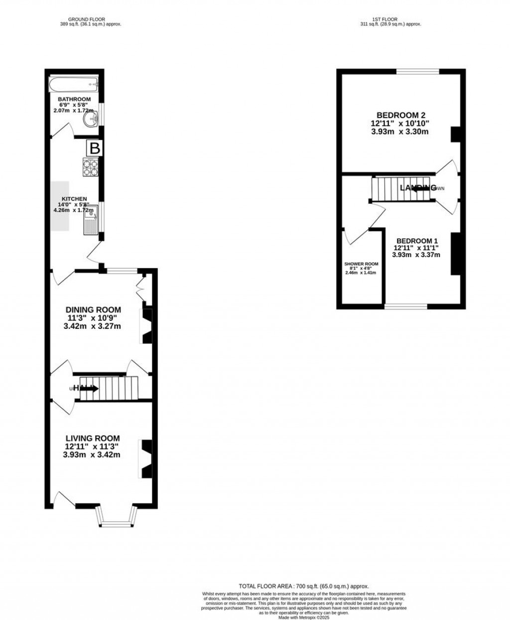 Floorplans For Midland Road, Thrapston, Kettering