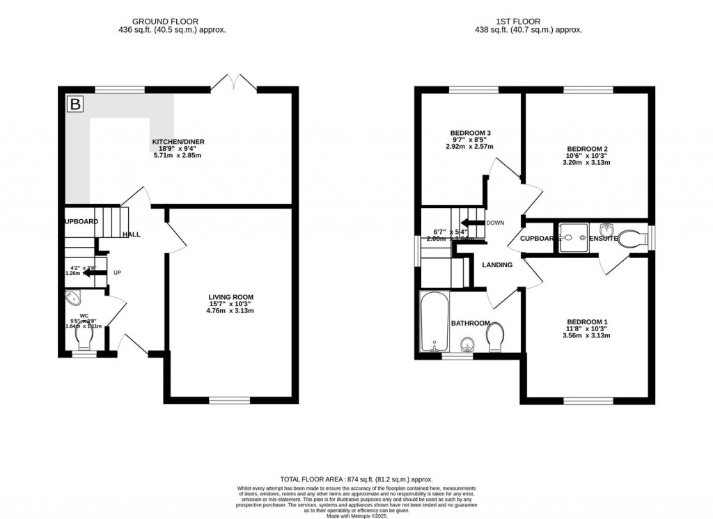 Floorplans For Terry Smith Avenue, Rothwell, Kettering