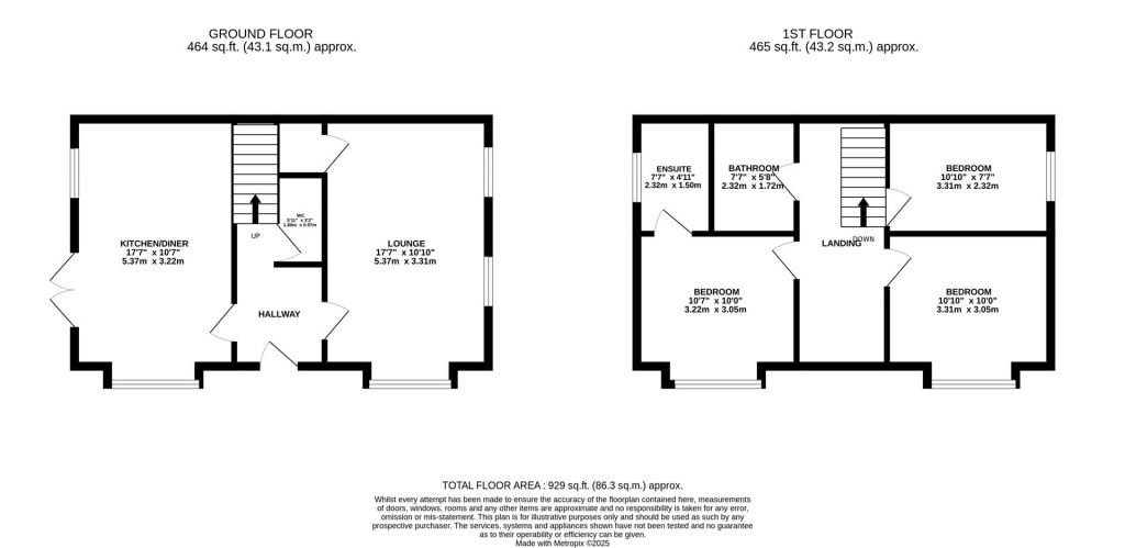 Floorplans For Lamport Way, Wellingborough