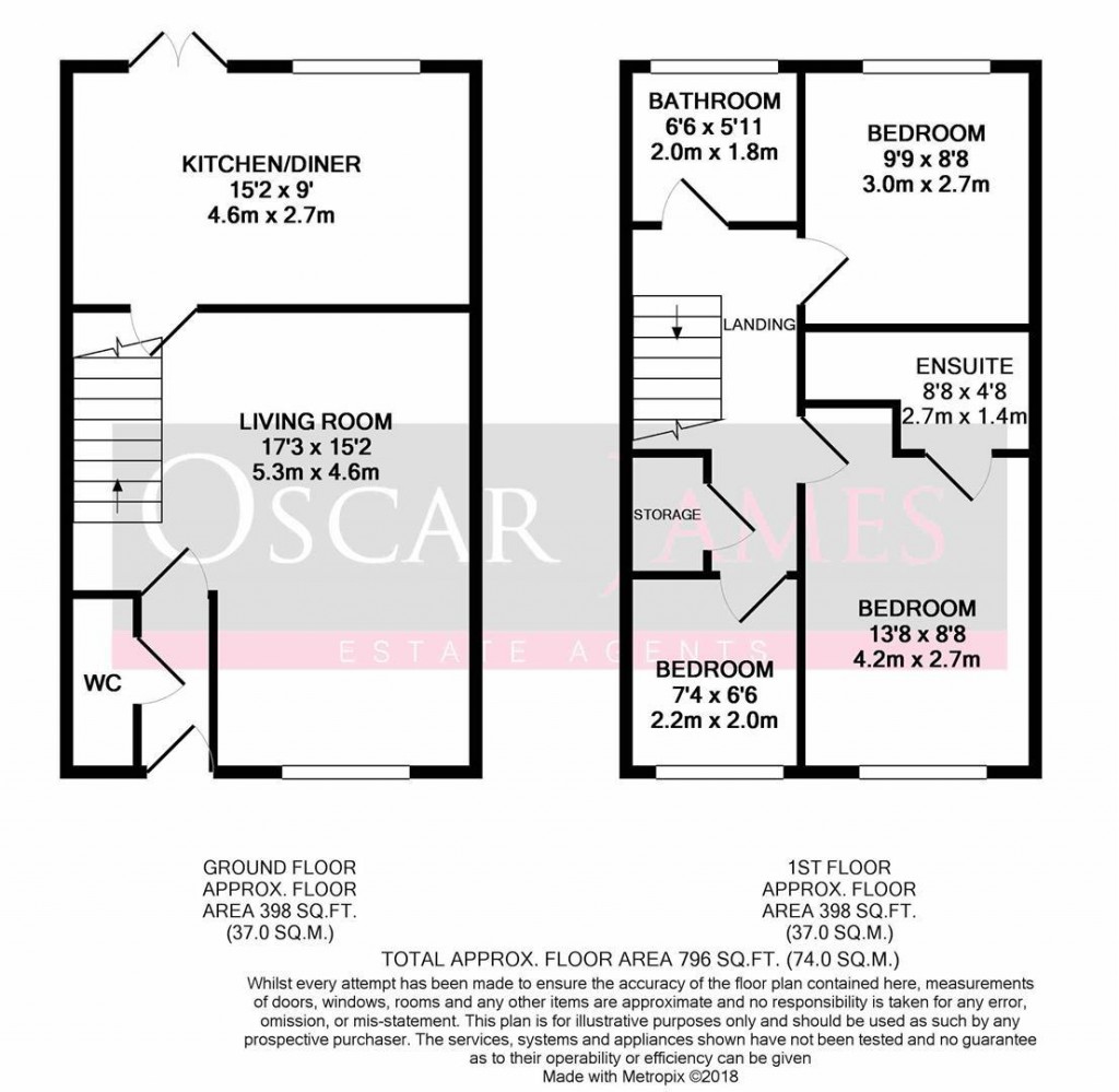 Floorplans For Thistle Drive, Desborough, Kettering