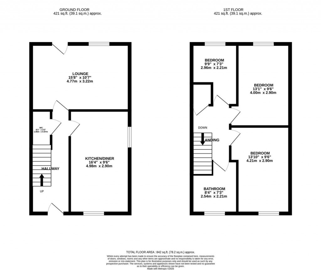 Floorplans For Browns Meadow, Welford, Northampton